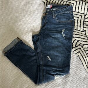 Cabi Distressed Blue Jeans